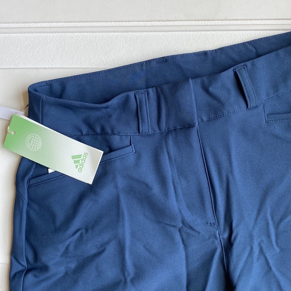 NWT Adidas Primegreen 5" Performance Golf Shorts Navy Size 2 - Picture 4 of 8